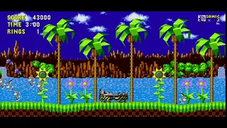 Jogando SONIC CLÁSSICO THE HEDGEHOG