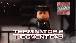 Lego Terminator 2 Hasta la Vista Baby Scene