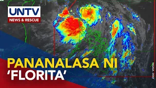 Bagyong Florita, nag-landfall sa Maconacon, Isabela; Signal no. 3, nakataas sa ilang lugar – PAGASA