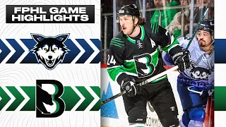 Binghamton Black Bears vs. Watertown Wolves | FPHL Game Highlights | February 24th, 2024