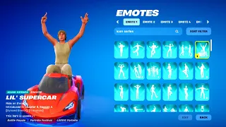 All *NEW* Fortnite Icon Series Dances & Emotes! (Ambitious, Bad guy, Rebellious, Boney Bounce)