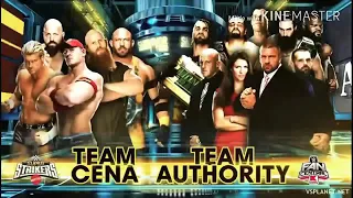 Team Cena vs Team Authority SURVIVOR SERIES Full Match