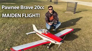 Hangar 9 Pawnee Brave 20cc | Ethan Ater's Maiden Flight!