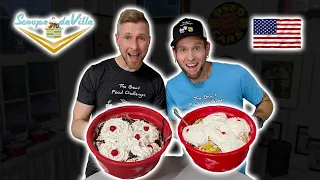 FAT ELVIS 8lb ICECREAM CHALLENGE - MY FIRST FOOD CHALLENGE IN AMERICA! Scoupe deVille, PA | U.S. #1