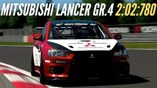 GT Sport - Daily Race Nurburgring GP - Mitsubishi Lancer Gr. 4