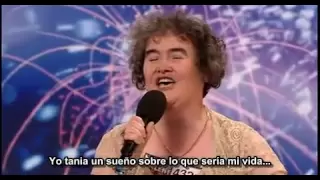 Susan Boyle Subtitulado en español (Les Miserables - Episode 1 - Britains Got Talent)