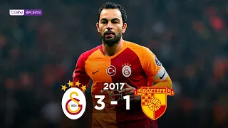 Galatasaray 3 - 1 Göztepe | Maç Özeti | 2017/18