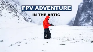 Beyond the Ice: Lofoten's Arctic Beauty with Cinematic FPV Drone - Episode One