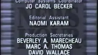 News Hour Closing Credits 1991