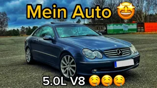 Mein AUTO!!! CLK 500 mit 5.0L V8 und 306 PS gekauft 😮‍💨😍 | W209 | Mercedes Benz CLK