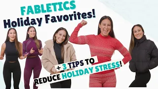 Fabletics Holiday Favorites PLUS 3 Tips to Reduce Holiday Stress!