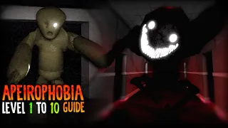 ROBLOX - Apeirophobia [How to Beat] - [Level 0 to 10 | Full Walkthrough]