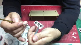 1/400 Queen Mary 2 full build Episode 5, Steps 5-7, bow thrusters, with Stephen Payne, QM2 designer.