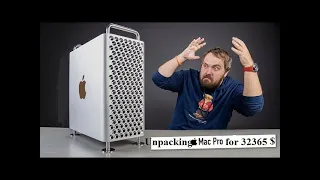 Unpacking the Mac Pro for $ 32365 is the most powerful Apple computer in history!
