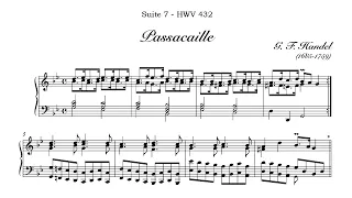 G. F. Handel - Passacaglia from Suite no. 7 in G minor, HWV 432