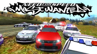 CRAZY POLICE CHASE | Ford Mustang | Need For Speed Most Wanted Police Chase