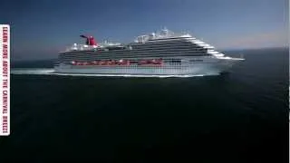 Carnival Breeze at full speed and test