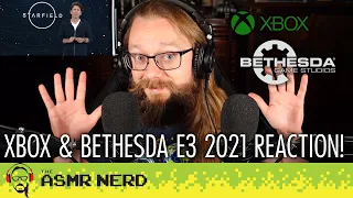 ASMR | Xbox & Bethesda E3 2021 Showcase Live Reaction: Exciting New Game Reveals! (soft spoken)