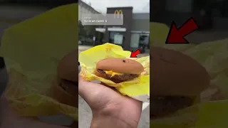 The McDonald’s Burger Conspiracy Update! 🤯 #shorts