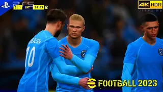 Efootball 2023 - Manchester City Vs Inter Milan | Gameplay v2.6.0 PS5 [4K 60FPS]