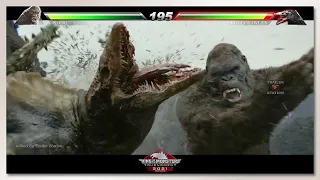 Kong vs Skull Devil with Healthbars