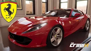 The Crew 2 - Ferrari 812 Superfast - Customization, Top Speed, Review