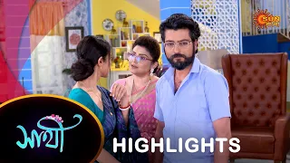 Saathi - Highlights |24 Mar 2024| Full Ep FREE on SUN NXT | Sun Bangla Serial