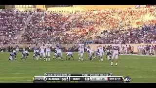 2010 #1 Alabama vs. Duke (HQ)