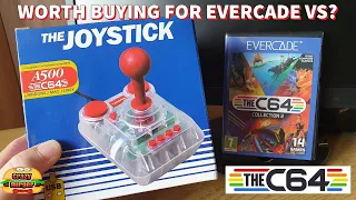 THEC64 Joystick - Worth Buying For Use On Evercade VS?  Compatibility Test on C64 Collection 2!