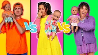 24 HOUR Baby Sitting CHALLENGE | Ellie Sparkles | Live Action Videos for Kids | WildBrain Zigzag