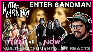 The Warning 'Enter Sandman' Metallica Cover | 2014 vs. 2021 | Musician Reaction + Analysis