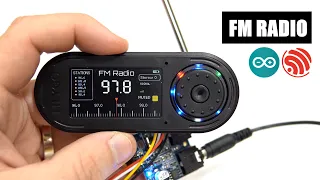 FM Radio project  LilyGO T-Embed ESP32 S3 + Arduino IDE 2.0