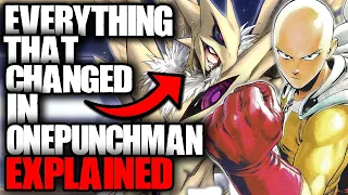 All One Punch Man Redraw & Retcons Explained