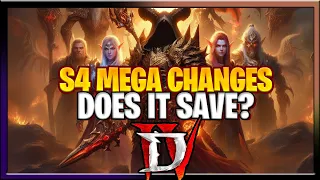 Diablo 4 Season 4 Massive CHANGES: DIABLO 4 SAVED? Crafting, ENDGAME, Itemization, Campfire Summary