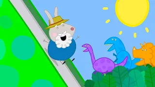 Il parco dei dinosauri di nonno Coniglio | Peppa Pig Italiano Episodi completi