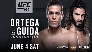 Brian Ortega vs Clay Guida Full Fight 2016 UFC 199 Video