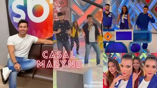 MARIANO E JAKELYNE /BASTIDORES GRAVAÇÕES PRO DOMINGO LEGAL PASSA OU REPASSA NO SBT .