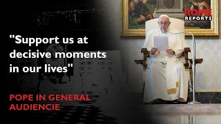 Pope Francis encourages Christians to ask for the saints' intercession