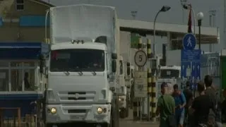 Ukraine Calls Russian Convoy a 'direct Invasion'