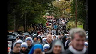 Beginning and End of the Eucharistic Procession