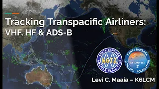 Tracking Transpacific Airliners Using VHF, HF Radio & ADS-B