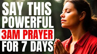 3AM PRAYER | How to Pray When You Wake Up at 3AM | Powerful Protection Prayer | Christian Motivation