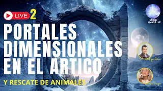 LIVE 2 - RESCATE DE ANIMALES Y PORTALES DIMENSIONALES EN EL ARTICO, RODRIGO ROMO  con Denisse Araya