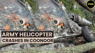 Army Chopper Crashes, India's top general, CDS General Bipin Rawat On Board