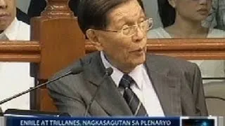 Saksi: Enrile at Trillanes, muling nagkasagutan