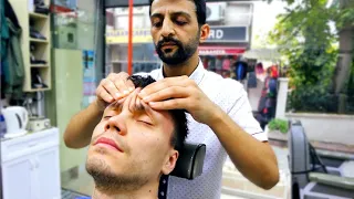 ASMR 3$ Massage in Turkish Barbershop