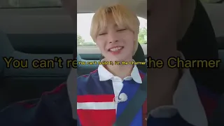 stray kids singing "Charmer" in the car and watch Felix in the end💗✨