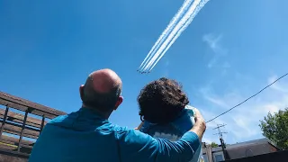 Your View: The Thunderbirds and Blue Angels fly over Philadelphia