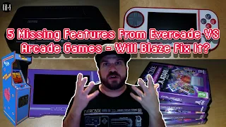 5 Missing Features From Evercade VS Arcade Games | Will Blaze Fix It?           | Evercade Effect