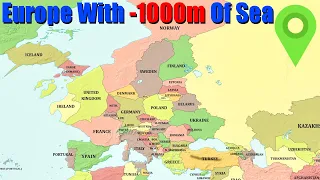 What Would Happen If Sea Levels Went DOWN 1000m?